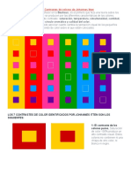 Los 7 Contrastes de Colores de Johannes Itten