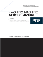Manual de Serviço Lavadora LG WD 12270