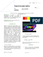 Espectroscopia Óptica...