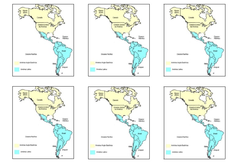 América Latina e AngloSaxonica PDF