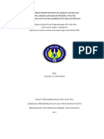 Laporan Praktik Pengalaman Lapangan PPL Sekolah Dasar Negeri 2 Wates Kecamatan Wates Kabupaten Kulon Progo