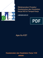 J.591200.001.01 - Melaksanakan Prosedur K3 PDF