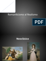 Romanticismo Al Realismo