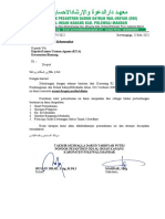 Surat Permohonan Rekomendasi Putri