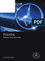 Mercedes-Benz Pricelist and Service Plans