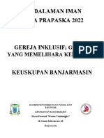 Pendalaman Iman Masa Prapaska 2022