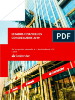 EEFF Banco Santander Chile 12 2019