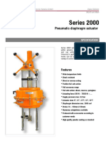 Series 2000: Pneumatic Diaphragm Actuator