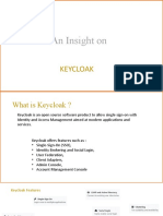 An Insight On: Keycloak