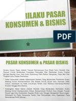 03. Perilaku Pasar Konsumen Dan Bisnis