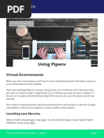 Using Pipenv