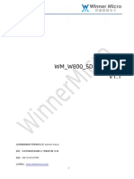 WM W800 SDK User Manual v1.1