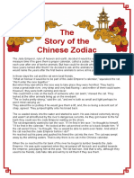 The Story of The Chinese Zodiac