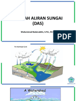 Daerah Aliran Sungai (DAS) : Muhammad Badaruddin, S.PD., M.SC