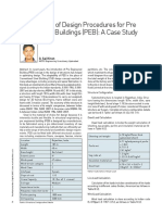 Comparison of Design Procedures For Pre Engineering Buildings (PEB) : A Case Study
