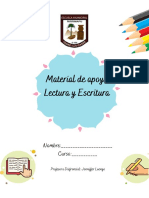 Material de Apoyo Lectura y Escritura Nivel 1