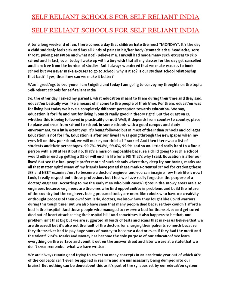 INDIAN EDUCATION SYSTEM ESSAY PDF IN HINDI visual data 3