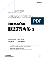 Shop Manual Komatsu-D275ax-5