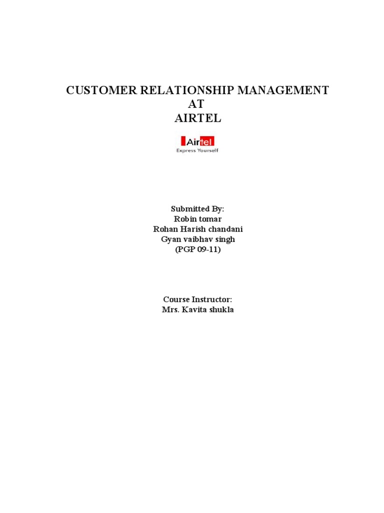 CRM | PDF | Customer Relationship Management | Profit (Accounting)
