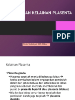 PENYAKIT DAN KELAINAN PLASENTA - Novita