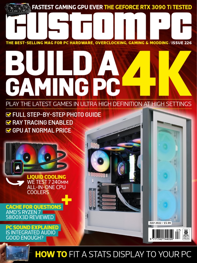 Custom Gaming PC AMD NZXT H1 B550I Ryzen 7 ROG RTX3060TI WIFI 32GB 3600MHz  Ram