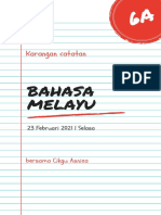 BM Penulisan Catatan 6a