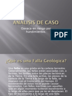 Analisis de Caso Fallas Geologic As