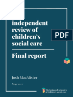 The Independent Review of Childrens Social Care Final Report