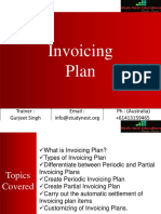 16 Invoicing Plan