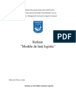 Modele de Lant Logistic