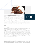 Preparate Gustoase Din Carne de Ied