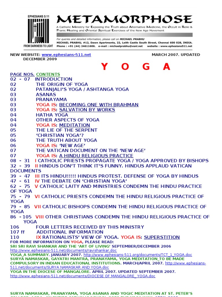 Yoga | PDF | Moksha | Yoga