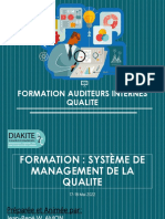 FORMATION Management Qualité Et ISO 9001 Mai 2022
