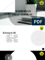 Pemberian Obat Topikal