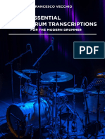 20 Essential Drum Transcriptions For The Modern Drummer (Preview)