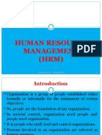 Human Resource Management (HRM) : Prepared by - Deepmala 1