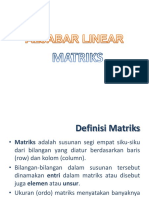 Aljabar Linear Matriks1