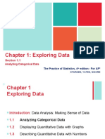 Chapter 1: Exploring Data: Section 1.1