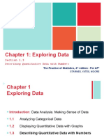 Chapter 1: Exploring Data: Section 1.3