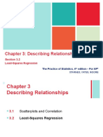 Chapter 3: Describing Relationships: Section 3.2
