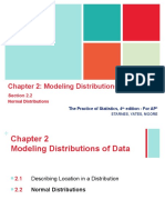Chapter 2: Modeling Distributions of Data: Section 2.2