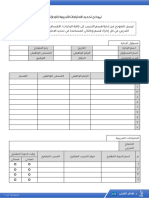 الاحتياجات التدريبية (للإدارات)