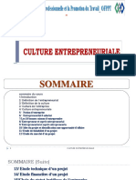 Cours Culture Entrepreneuriale PDF 3 Derniére Version