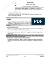 Procedures: Flight Without Cabin Pressurization