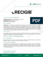 Crecigib Tabletas-Ficha Tecnica