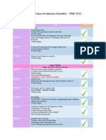 Hannah Wayne Production Schedule