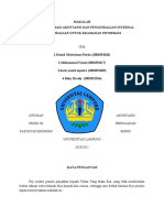 SISTEM INFORMASI UNTUK PENGENDALIAN