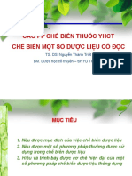 (DCT) Thầy Triết - Các Phương Pháp Chế Biến Thuốc YHCT & Dược Liệu Độc