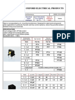 Oxford Electrical Products: Pulse Transformers 0800 316 6060