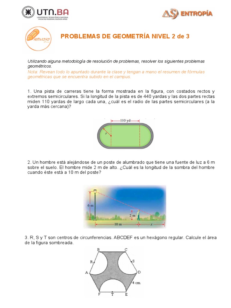 Ejercicios Geometria 2 | PDF | Métodos y materiales de enseñanza